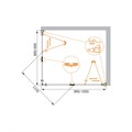 Душевой уголок CEZARES ELENA-W-ASH-2-100/90-C-Cr ELENA-W-ASH-2-100/90-C-Cr - фото 100693 Душевой уголок CEZARES ELENA-W-ASH-2-100/90-C-Cr ELENA-W-ASH-2-100/90-C-Cr - фото 100693