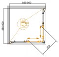 Душевой уголок CEZARES GIUBILEO-A-2-90-SCORREVOLE-C-Br GIUBILEO-A-2-90-SCORREVOLE-C-Br - фото 102199 Душевой уголок CEZARES GIUBILEO-A-2-90-SCORREVOLE-C-Br GIUBILEO-A-2-90-SCORREVOLE-C-Br - фото 102199