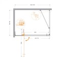Душевой уголок CEZARES SLIDER-AH-1-80-90/100-C-GM SLIDER-AH-1-80-90/100-C-GM - фото 104991 Душевой уголок CEZARES SLIDER-AH-1-80-90/100-C-GM SLIDER-AH-1-80-90/100-C-GM - фото 104991