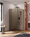 SLIDER-AH-1-100-90/100-BR-NERO Душевой уголок SLIDER-AH-1-100-90/100-BR-NERO