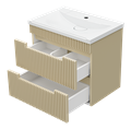ARIANA - 60 Тумба подвесная с 2 ящ. капучино (эмаль) ARI-01060-03062Я