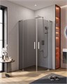 SLIDER-R-2-80/90-C-NERO Душевой уголок SLIDER-R-2-80/90-C-NERO