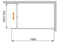 LIBERTA-L-1-25-GR-Cr Душевая перегородка, стекло графит, профиль хром, 246x1950 мм LIBERTA-L-1-25-GR-Cr - фото 113531 LIBERTA-L-1-25-GR-Cr Душевая перегородка, стекло графит, профиль хром, 246x1950 мм LIBERTA-L-1-25-GR-Cr - фото 113531