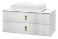 SEVILLA -105 Тумба подвесная с 2 ящ. белый SEV-09105-0102Я