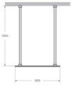 Душевая перегородка CEZARES LIBERTA-L-2-90-120-BR-Cr LIBERTA-L-2-90-120-BR-Cr - фото 116967 Душевая перегородка CEZARES LIBERTA-L-2-90-120-BR-Cr LIBERTA-L-2-90-120-BR-Cr - фото 116967