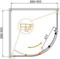 Душевой уголок CEZARES MOLVENO-R-1-100-C-Cr-IV MOLVENO-R-1-100-C-Cr-IV - фото 117769 Душевой уголок CEZARES MOLVENO-R-1-100-C-Cr-IV MOLVENO-R-1-100-C-Cr-IV - фото 117769