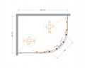 MOLVENO-RH-2-110/80-P-Cr Душевой уголок MOLVENO-RH-2-110/80-P-Cr - фото 117862 MOLVENO-RH-2-110/80-P-Cr Душевой уголок MOLVENO-RH-2-110/80-P-Cr - фото 117862