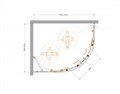 MOLVENO-RH-2-110/80-P-Cr Душевой уголок MOLVENO-RH-2-110/80-P-Cr - фото 117864 MOLVENO-RH-2-110/80-P-Cr Душевой уголок MOLVENO-RH-2-110/80-P-Cr - фото 117864