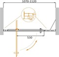 Душевая дверь CEZARES MOLVENO-BA-11-80+30-C-Cr-IV MOLVENO-BA-11-80+30-C-Cr-IV - фото 121164 Душевая дверь CEZARES MOLVENO-BA-11-80+30-C-Cr-IV MOLVENO-BA-11-80+30-C-Cr-IV - фото 121164