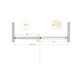 Душевая дверь CEZARES URBAN-B-12-110-C-NERO URBAN-B-12-110-C-NERO - фото 122657 Душевая дверь CEZARES URBAN-B-12-110-C-NERO URBAN-B-12-110-C-NERO - фото 122657