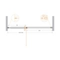 Душевая дверь CEZARES URBAN-B-12-110-C-NERO URBAN-B-12-110-C-NERO - фото 122659 Душевая дверь CEZARES URBAN-B-12-110-C-NERO URBAN-B-12-110-C-NERO - фото 122659