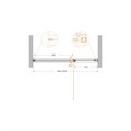 Душевая дверь CEZARES URBAN-B-12-120-C-NERO URBAN-B-12-120-C-NERO - фото 122678 Душевая дверь CEZARES URBAN-B-12-120-C-NERO URBAN-B-12-120-C-NERO - фото 122678