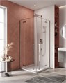 LINER-A-2-100-C-Cr Душевой уголок LINER-A-2-100-C-Cr - фото 123273