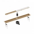 Душевой лоток Drain System 900 двусторонней панелью «Plate» под плитку 0585310295 - фото 123633