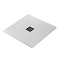 Душевой поддон из искусственного мрамора в комплекте с сифоном BelBagno UNO TRAY-MR-UNO-A-80-35-W-NO TRAY-MR-UNO-A-80-35-W-NO - фото 123975