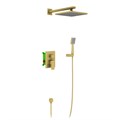 Душевая система встроенная Selene SX-2069/17SM Золото матовое 0809709941 - фото 126652