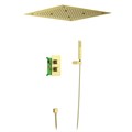 Душевая система встроенная с термостатом Petruma SX-5029/17SM Золото матовое 233853538 - фото 126665