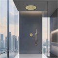 Душевая система встроенная с термостатом Saona SX-2370/17SM Золото матовое 0159315987 - фото 126742 Душевая система встроенная с термостатом Saona SX-2370/17SM Золото матовое 0159315987 - фото 126742