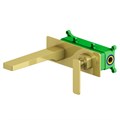 Смеситель для раковины встроенный Torne 4371/17SM Золото матовое 01430906740 - фото 126826