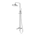 Душевая стойка со смесителем и изливом BelBagno ALBANO-VSCM-CRM ALBANO-VSCM-CRM - фото 127088