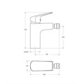 Смеситель для биде BelBagno DUE-BD-CRM-W0 без донного клапана DUE-BD-CRM-W0 - фото 128267 Смеситель для биде BelBagno DUE-BD-CRM-W0 без донного клапана DUE-BD-CRM-W0 - фото 128267