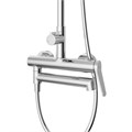 Душевая стойка BelBagno со смесителем и изливом UNIQUE-VSCM-CRM UNIQUE-VSCM-CRM - фото 128500 Душевая стойка BelBagno со смесителем и изливом UNIQUE-VSCM-CRM UNIQUE-VSCM-CRM - фото 128500