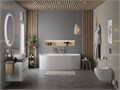 Акриловая ванна BELBAGNO BB412-1700-800-MATT, пристенная, белая матовая BB412-1700-800-MATT - фото 128559