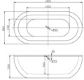Акриловая ванна BELBAGNO BB13-1800 BB13-1800 - фото 128932 Акриловая ванна BELBAGNO BB13-1800 BB13-1800 - фото 128932