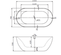 Акриловая ванна BELBAGNO BB27, 1500x780x590 BB27 - фото 129039 Акриловая ванна BELBAGNO BB27, 1500x780x590 BB27 - фото 129039
