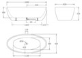 Акриловая ванна без перелива BELBAGNO BB69-1700-W0, 1700x820x600 BB69-1700-W0 - фото 129175 Акриловая ванна без перелива BELBAGNO BB69-1700-W0, 1700x820x600 BB69-1700-W0 - фото 129175
