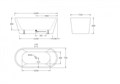 Акриловая ванна без перелива BELBAGNO BB71-1700-W0, 1700x800x600 BB71-1700-W0 - фото 129196 Акриловая ванна без перелива BELBAGNO BB71-1700-W0, 1700x800x600 BB71-1700-W0 - фото 129196