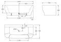 Акриловая ванна без перелива BELBAGNO BB74-1650-W0, 1650x780x590 BB74-1650-W0 - фото 129210 Акриловая ванна без перелива BELBAGNO BB74-1650-W0, 1650x780x590 BB74-1650-W0 - фото 129210