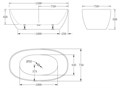 Акриловая ванна без перелива BELBAGNO BB81-1500-W0 BB81-1500-W0 - фото 129213 Акриловая ванна без перелива BELBAGNO BB81-1500-W0 BB81-1500-W0 - фото 129213