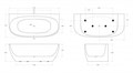 Акриловая ванна без перелива BELBAGNO BB83-1700-W0 BB83-1700-W0 - фото 129259 Акриловая ванна без перелива BELBAGNO BB83-1700-W0 BB83-1700-W0 - фото 129259