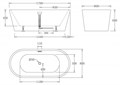 Акриловая ванна без перелива BELBAGNO BB71-1800-NERO-W0, 1800x800x600 BB71-1800-NERO-W0 - фото 129267 Акриловая ванна без перелива BELBAGNO BB71-1800-NERO-W0, 1800x800x600 BB71-1800-NERO-W0 - фото 129267