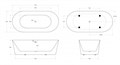 Акриловая ванна BELBAGNO BB306-1485 BB306-1485 - фото 129349 Акриловая ванна BELBAGNO BB306-1485 BB306-1485 - фото 129349