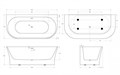 Акриловая ванна BELBAGNO BB711-1550-700 BB711-1550-700 - фото 129469 Акриловая ванна BELBAGNO BB711-1550-700 BB711-1550-700 - фото 129469