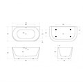 Акриловая ванна BELBAGNO BB710-1500-750 BB710-1500-750 - фото 129491 Акриловая ванна BELBAGNO BB710-1500-750 BB710-1500-750 - фото 129491