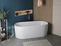 Акриловая ванна BELBAGNO BB411-1700-800-MATT, белая матовая BB411-1700-800-MATT