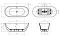 Акриловая ванна BELBAGNO UNO BB701-1600-730-K BB701-1600-730-K - фото 129640 Акриловая ванна BELBAGNO UNO BB701-1600-730-K BB701-1600-730-K - фото 129640