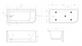 Акриловая ванна BELBAGNO BB712-1500-730-L BB712-1500-730-L - фото 129714 Акриловая ванна BELBAGNO BB712-1500-730-L BB712-1500-730-L - фото 129714
