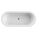 Акриловая ванна CEZARES SLIM CENTRAL-180-80-60-NERO-SET SLIM CENTRAL-180-80-60-NERO-SET - фото 131408