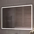 Зеркало Geometry Comfort 100, подсветка, безконт.вкл."на взмах", ф-ция антизапотевания 36188