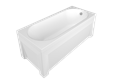 Комплект Акриловая ванна TIMO ROHA1770 170*70*580+каркас+слив-перелив ROHA1770-KT17-SPV1505