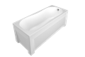 Комплект Акриловая ванна TIMO INKA1770 170*70*580+каркас+слив-перелив+фронтальная панель+торцевая панель INKA1770-KT17-SPV1505-FP17S-TP70S