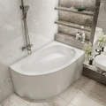 Комплект Акриловая ванна TIMO IVA1595R 150*95*70+Каркас + Слив-перелив+Гидромассаж 6 форсунок+Гидромассаж спины 3 форсунки+Хромотерапия IVA1595R-KTIVA15-SPV1505-T-CM-T-BM-T-CT
