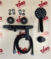Смеситель для ванны с душем Timo Anni 2714/03Y черный 2714/03Y