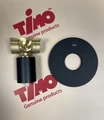 Смеситель встроенный с гигиеническим душем Timo Anni (2789/03SM) черный 2789/03SM