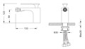 Смеситель для биде Timo Torne 4362/00-16F хром-белый 4362/00-16F - фото 133806 Смеситель для биде Timo Torne 4362/00-16F хром-белый 4362/00-16F - фото 133806
