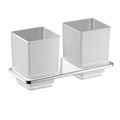 Стакан для зубных щеток двойной Timo Torne 43034/00 хром 43034/00 - фото 133956